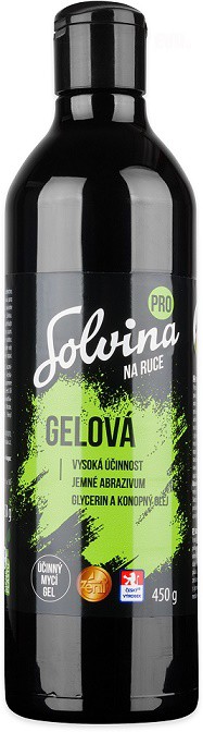 Solvina gel na ruce 450g | Toaletní mycí prostředky - Mycí pasty